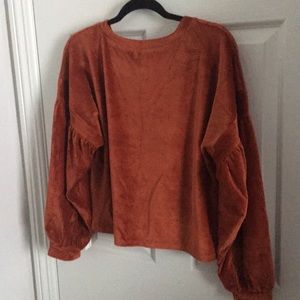 Gypsy queen puffy sleeves top